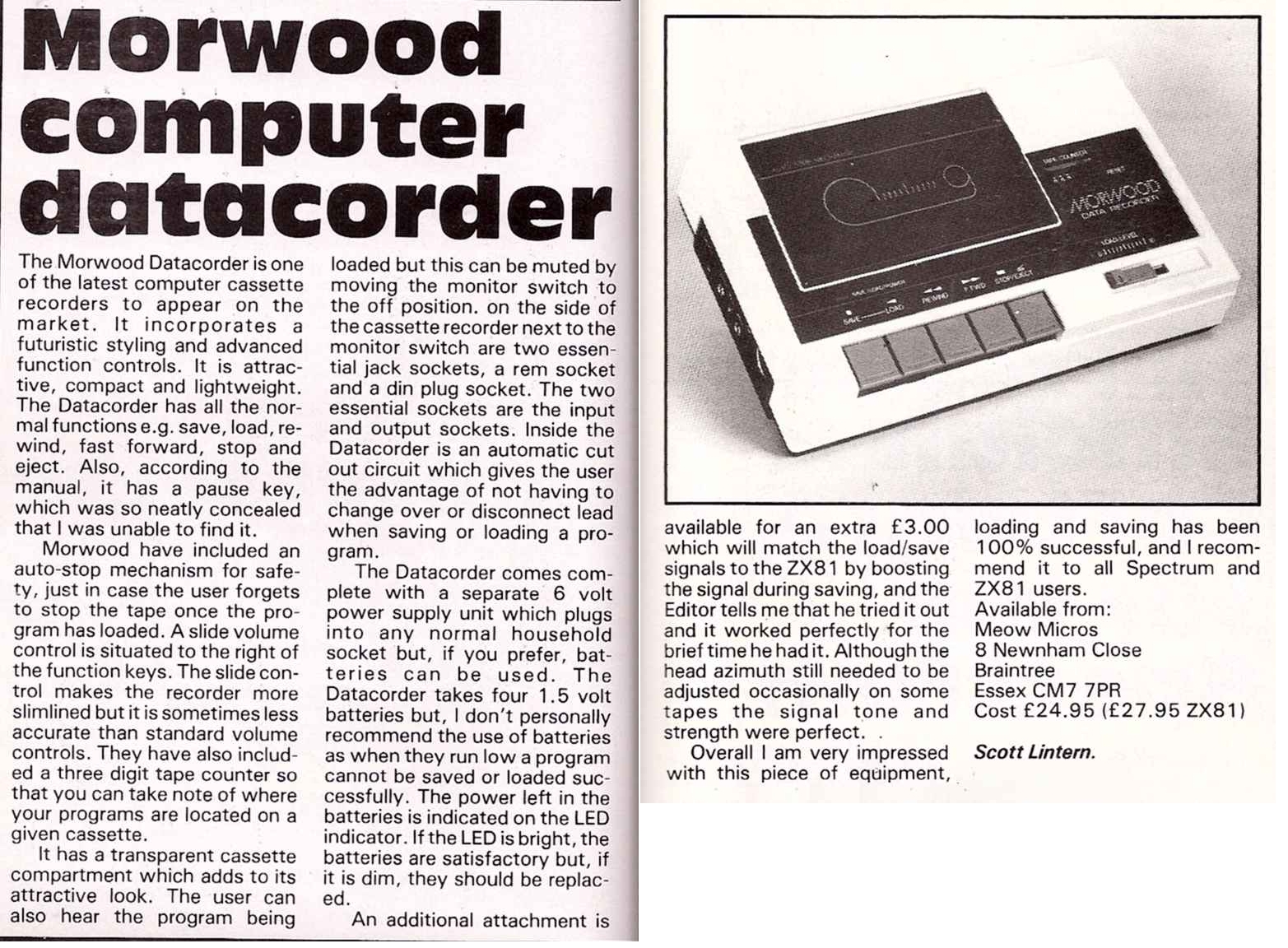 ZX81 - Meow Micros