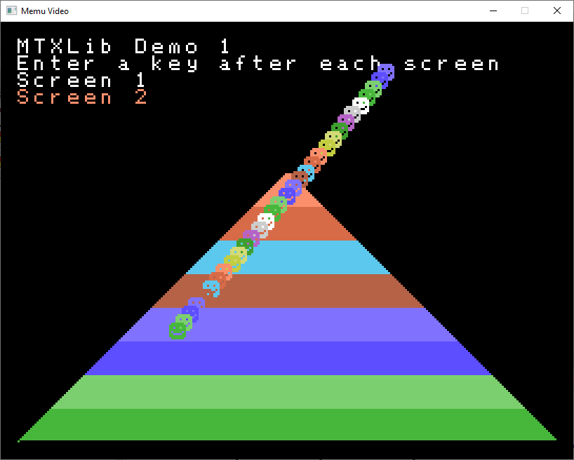 Demo program screenshot